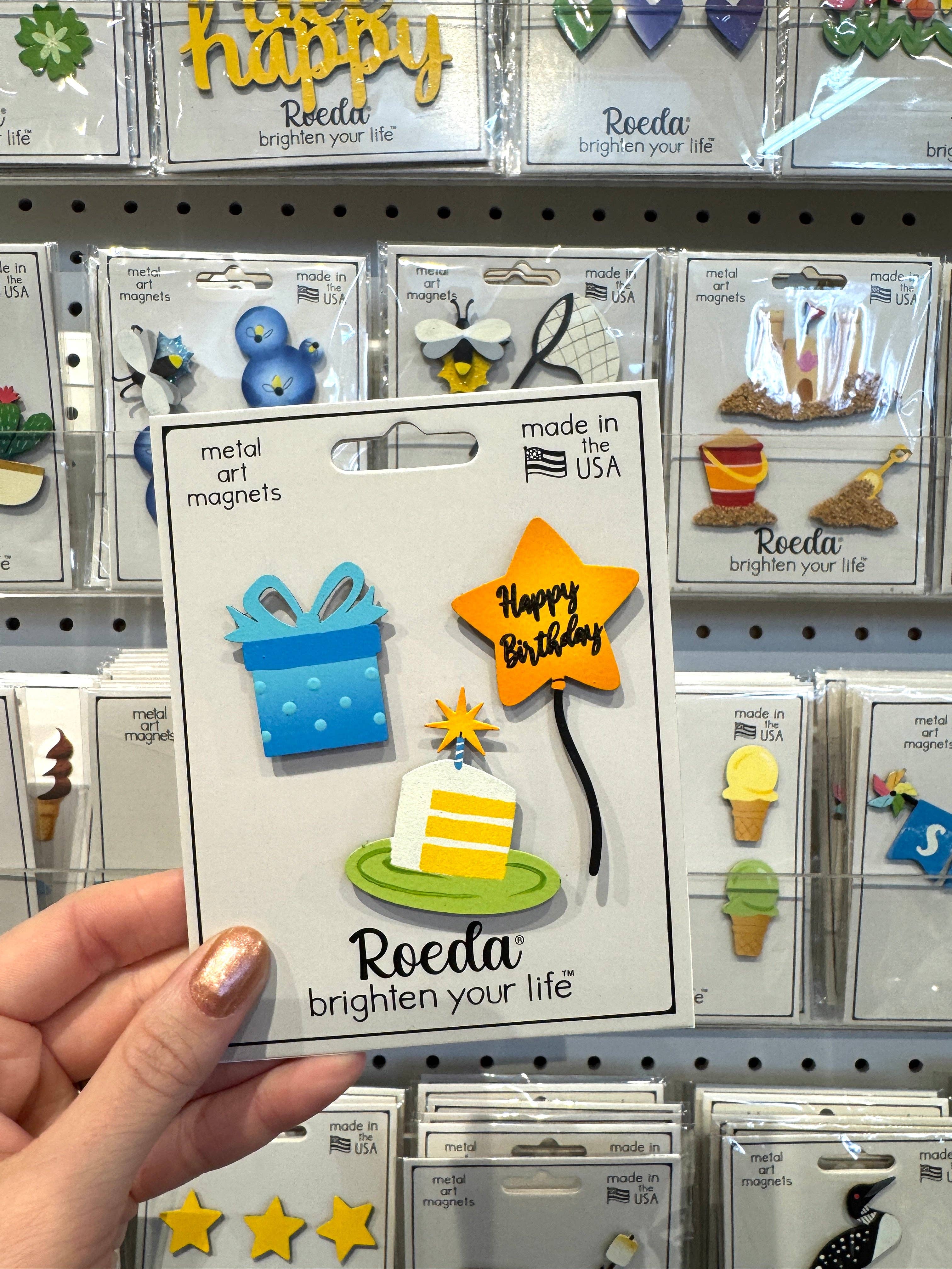 Roeda Studios | Magnet Set | Happy Birthday