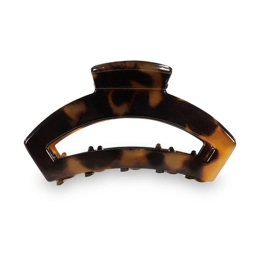 Teleties Open Hair Clip | Tiny | Tortoise