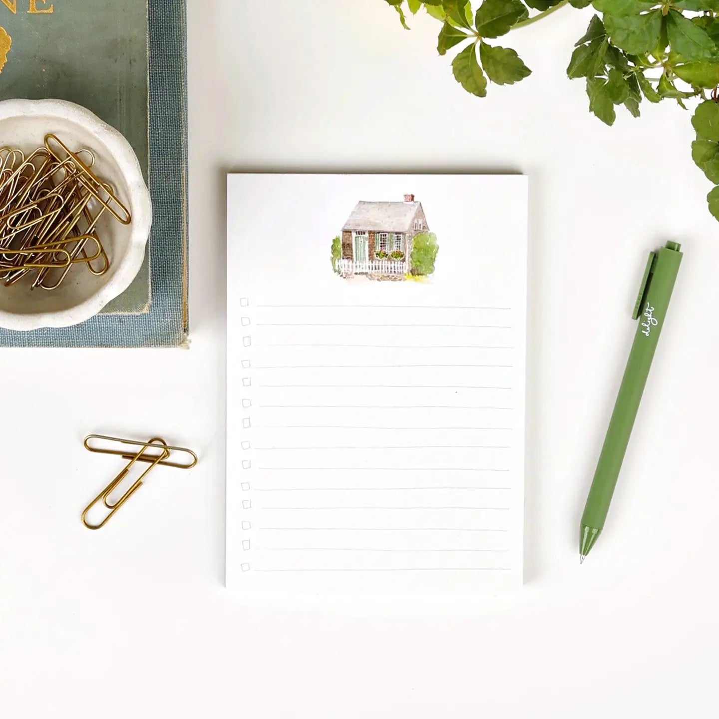 Emily Lex | Checklist Notepad | Cottage