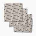 Geometry | Dishcloth Set | Striped Nautical Birds