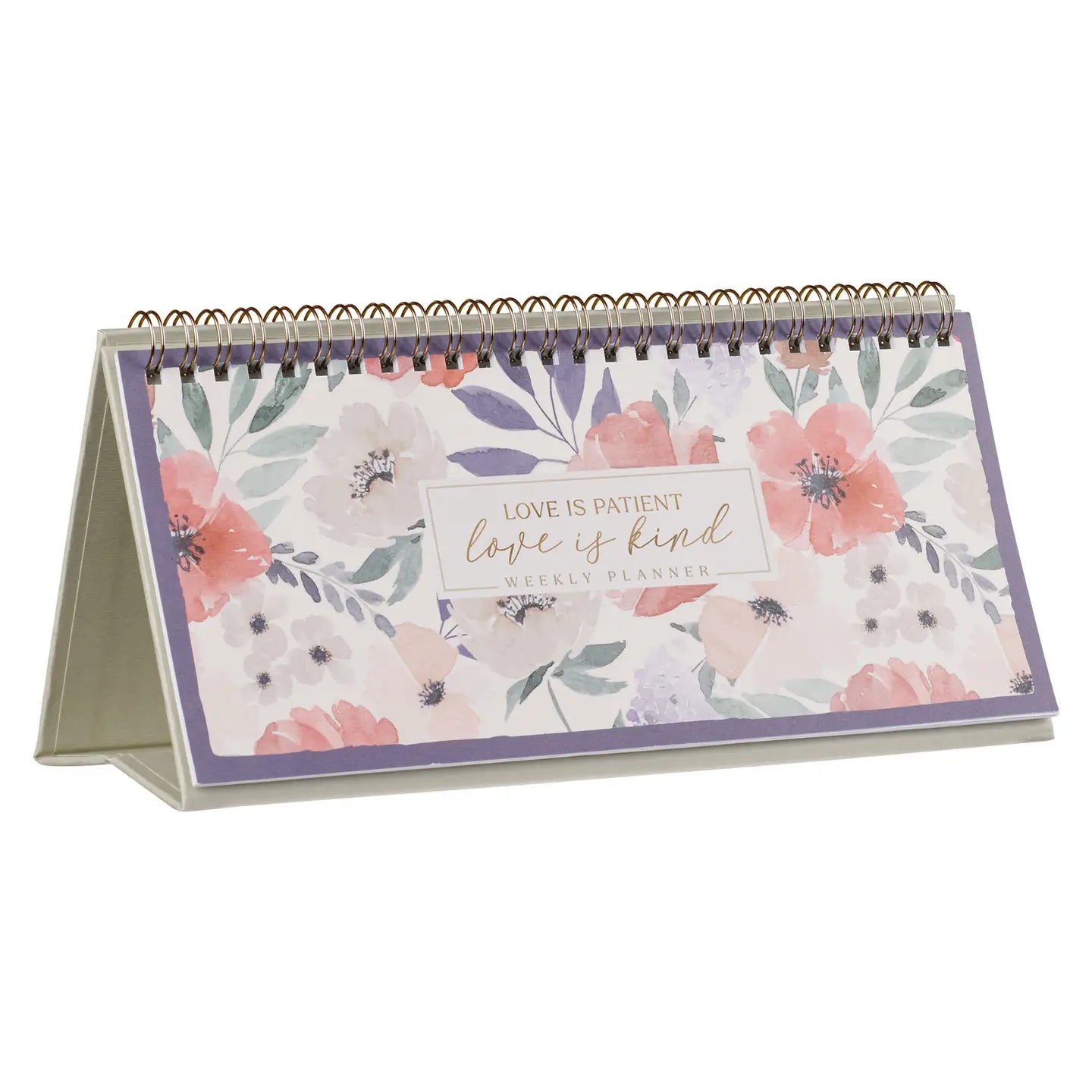Christian Art Gifts | Weekly Planner | Love Is Patient Love Is Kind