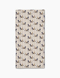 Geometry | Bar Towel | Striped Nautical Birds