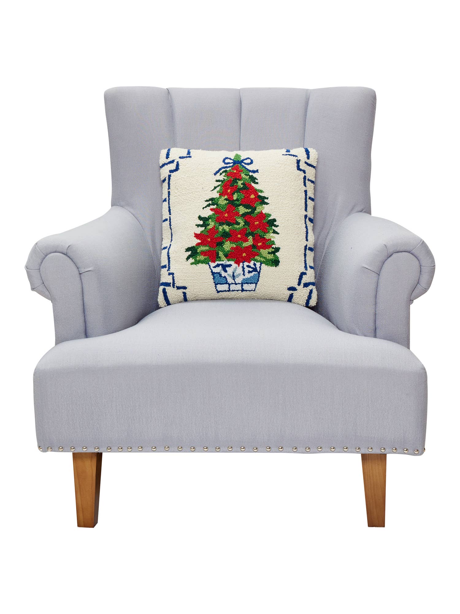 Chinoiserie Tree Hook Pillow