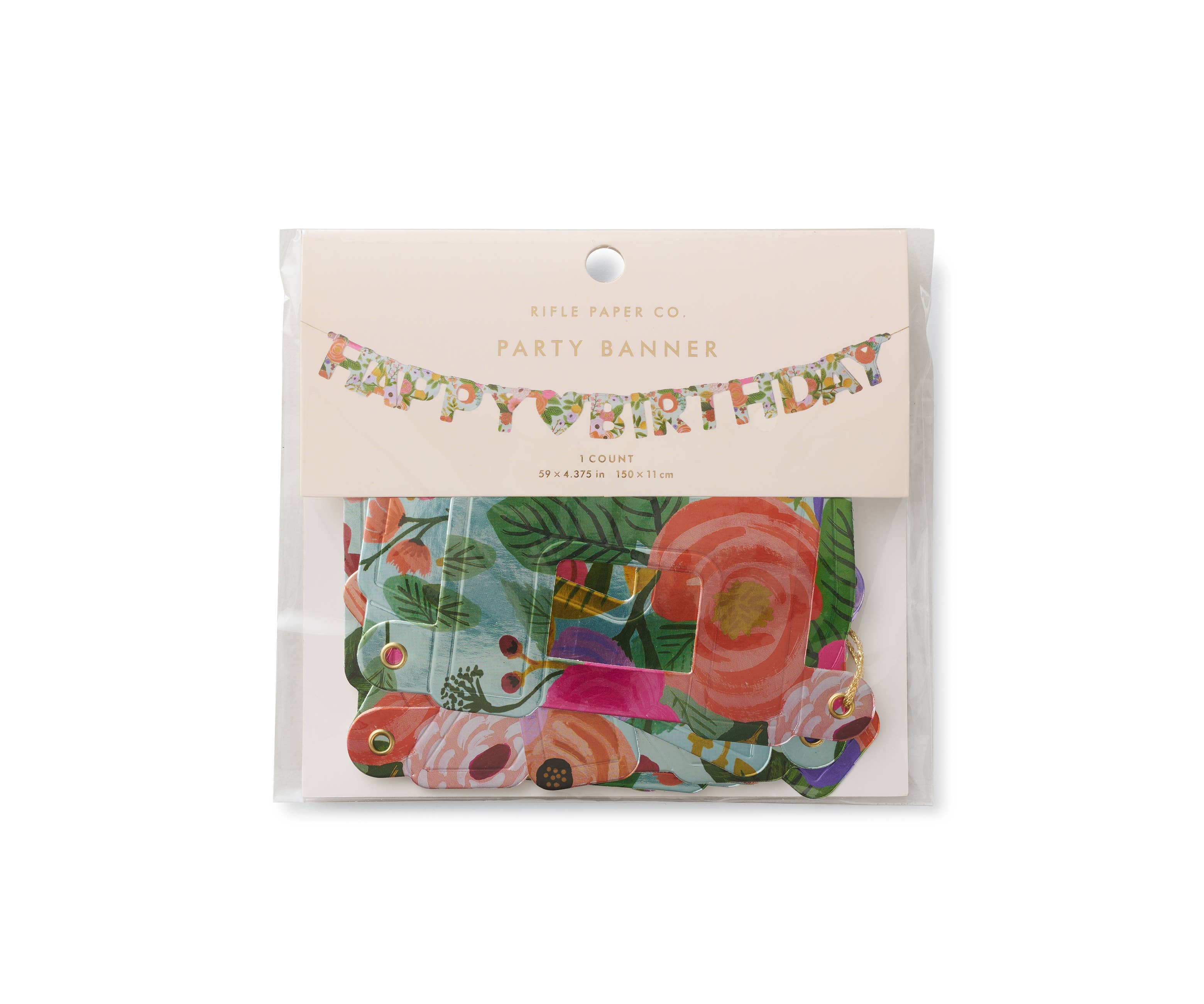 Rifle Paper Co. Garden Party Happy Birthday Banner