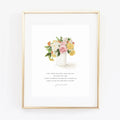 Emily Lex | Print | Bouquet Jeremiah 29:11