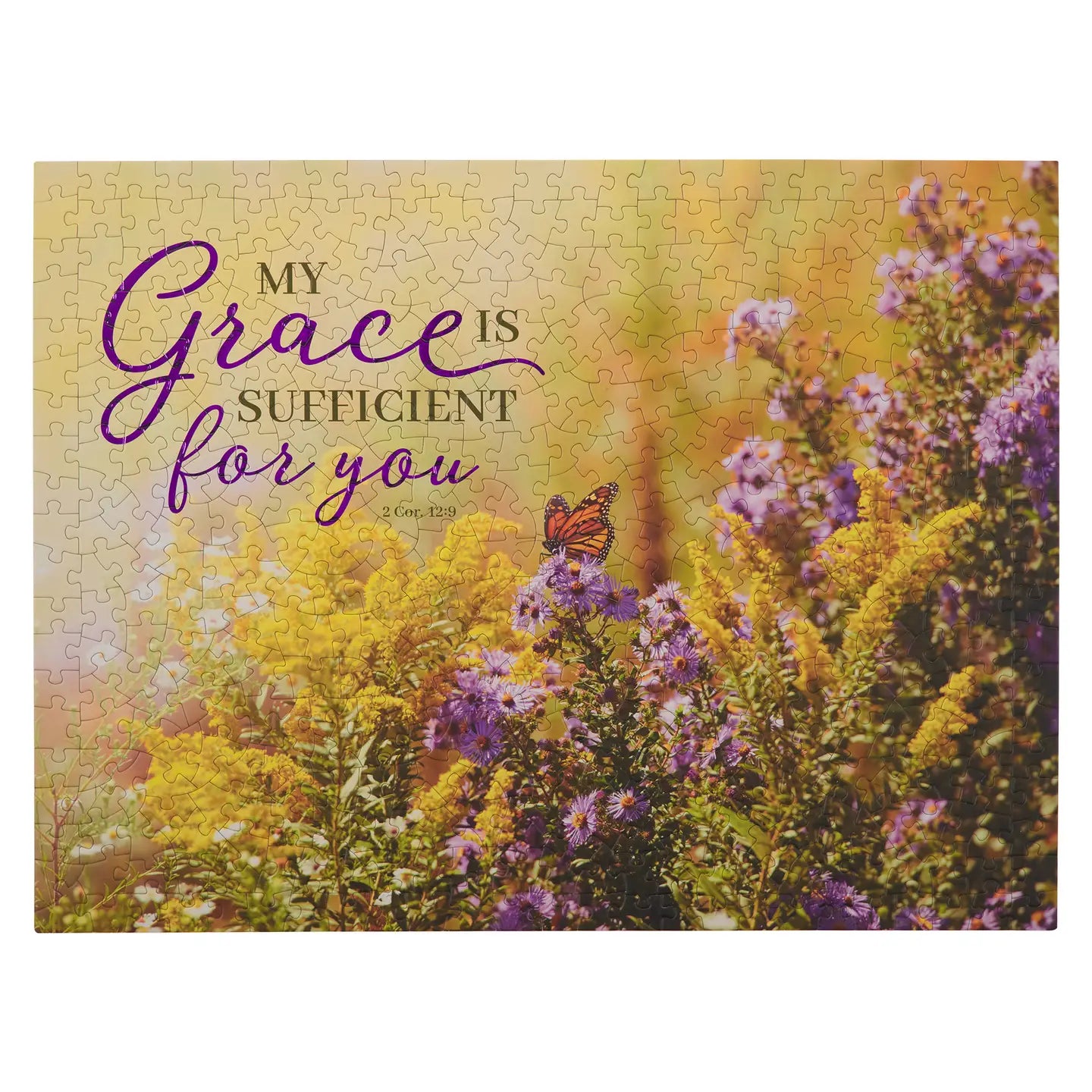 Christian Art Gifts | Puzzle | My Grace is Sufficient | 500 pieces