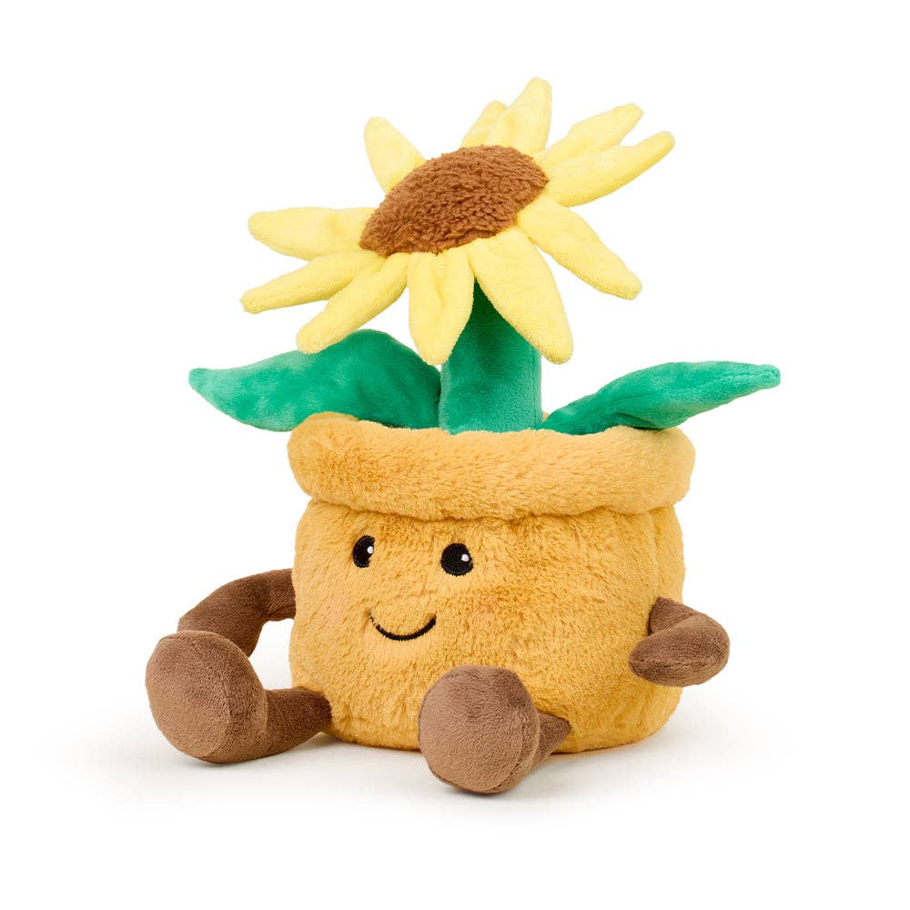 Warmies Yellow Flower Pot