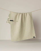 Geometry | Luxe Tea Towel | Sage Blossom