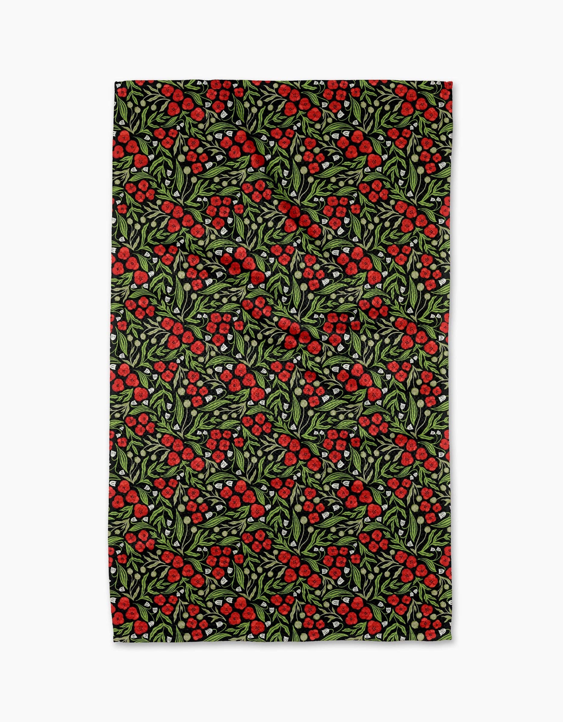 Geometry | Tea Towel | Flowing Poppies