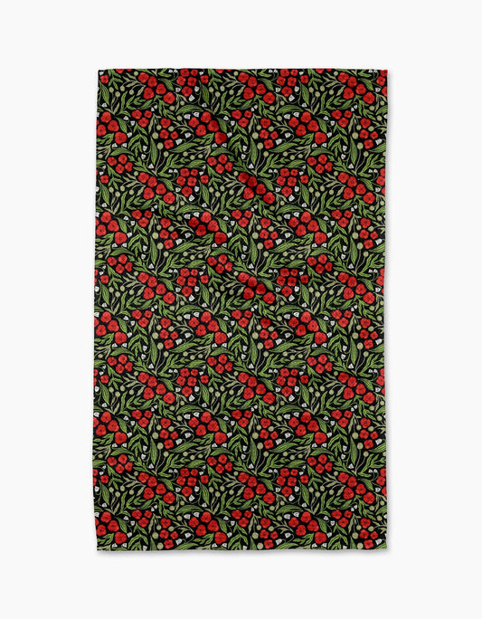 Geometry | Tea Towel | Flowing Poppies