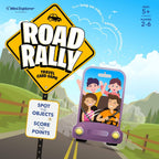 Dan & Darci | Road Rally Travel Scavenger Hunt Card Game for Kids