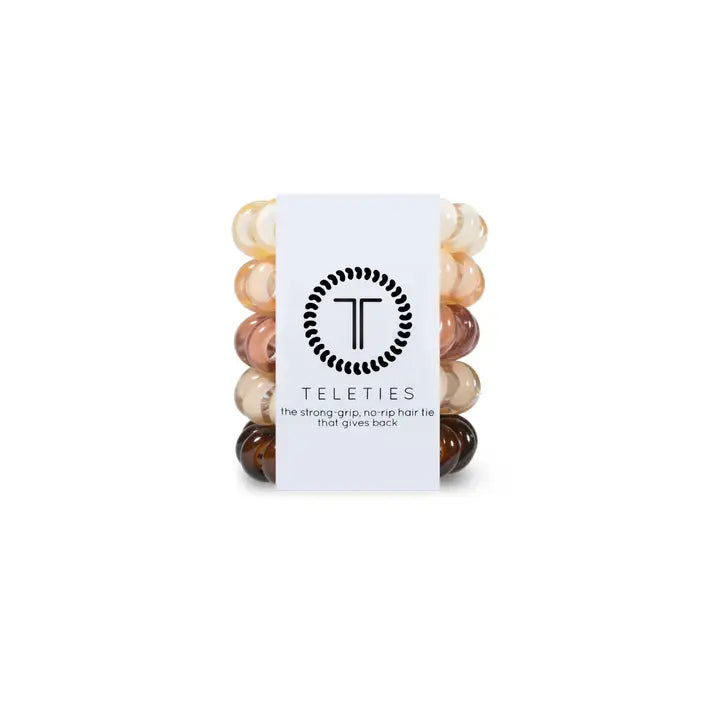 Teleties | Spiral Hair Coils | Tiny | For The Love of Nudes
