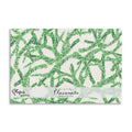 French Graffiti Classic Ornaments Greenery Paper Placemats