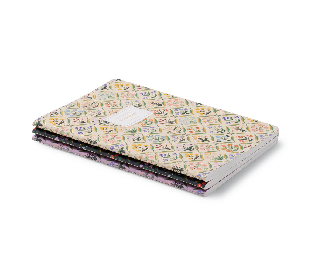 Rifle Paper Co. Assorted Set of 3 Estee Notebooks