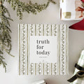 Advent truth for today bible verse cards