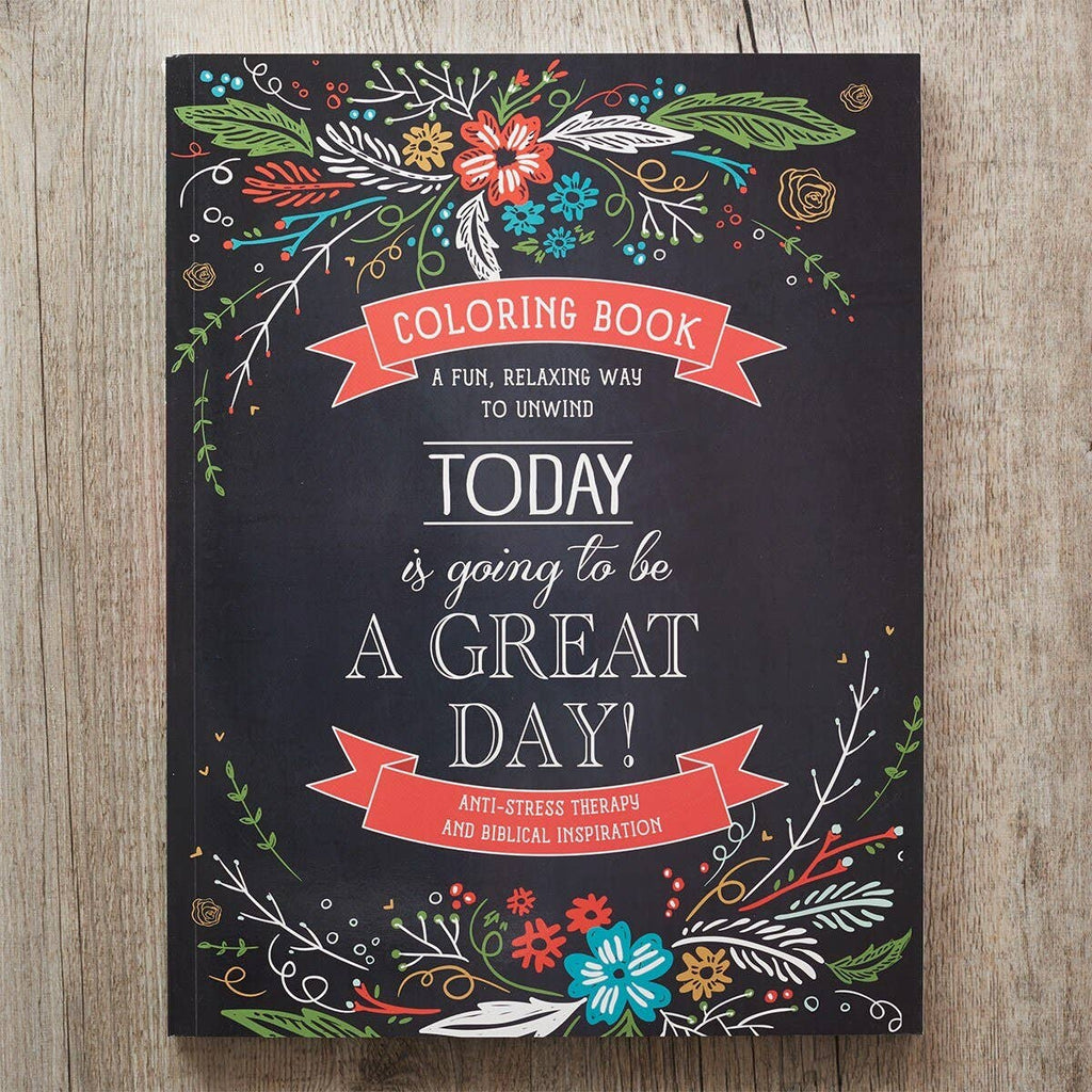 Christian Art Gifts | Coloring Book | A Great Day
