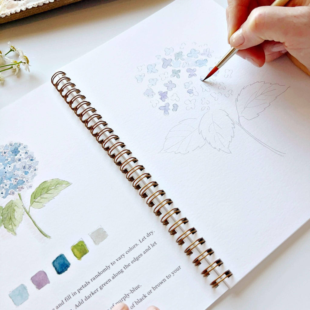 Emily Lex | Watercolor Workbook | Flowers