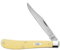 Case Knife | Yellow Synthetic CS | Slimline Trapper | 00031