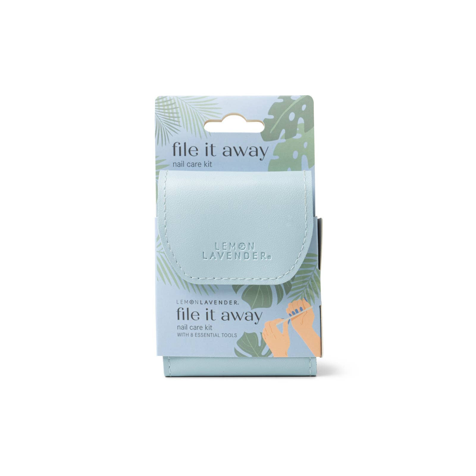 DM Merchandising | File It Away Nail Care Kit | Lemon Lavender