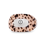 Teleties | Flat Round Hair Clip | Medium | Blonde Tortoise