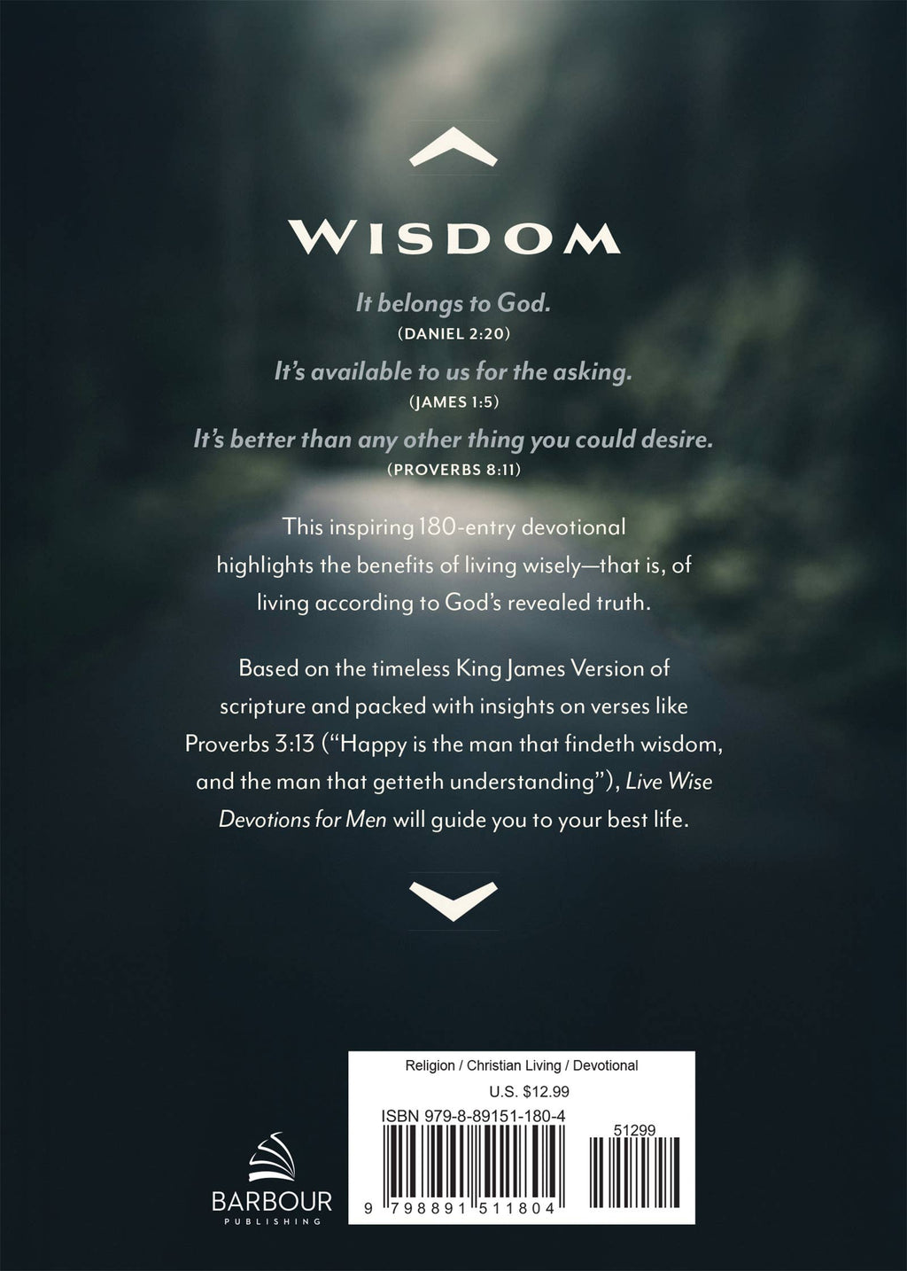 Barbour | Live Wise for Men | Devotional