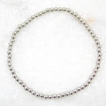 MIA Jewelry | Bracelet | 3mm Silver Beaded