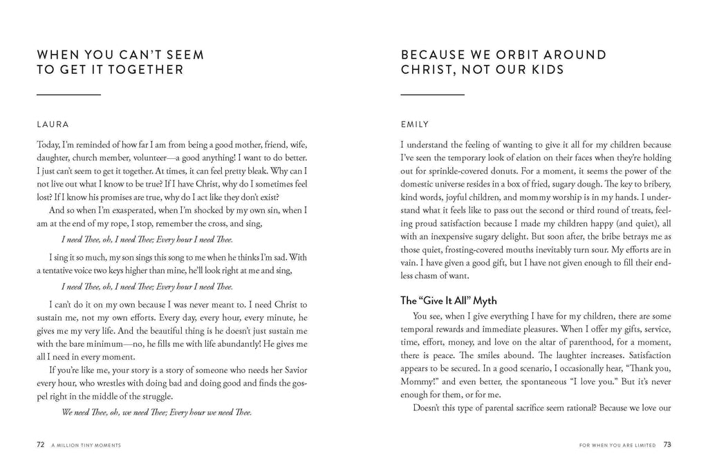 A Million Tiny Moments: Hardcover / English
