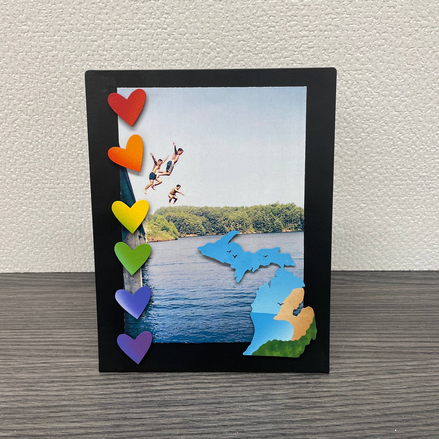 Roeda Studios Heart Magnets Rainbow