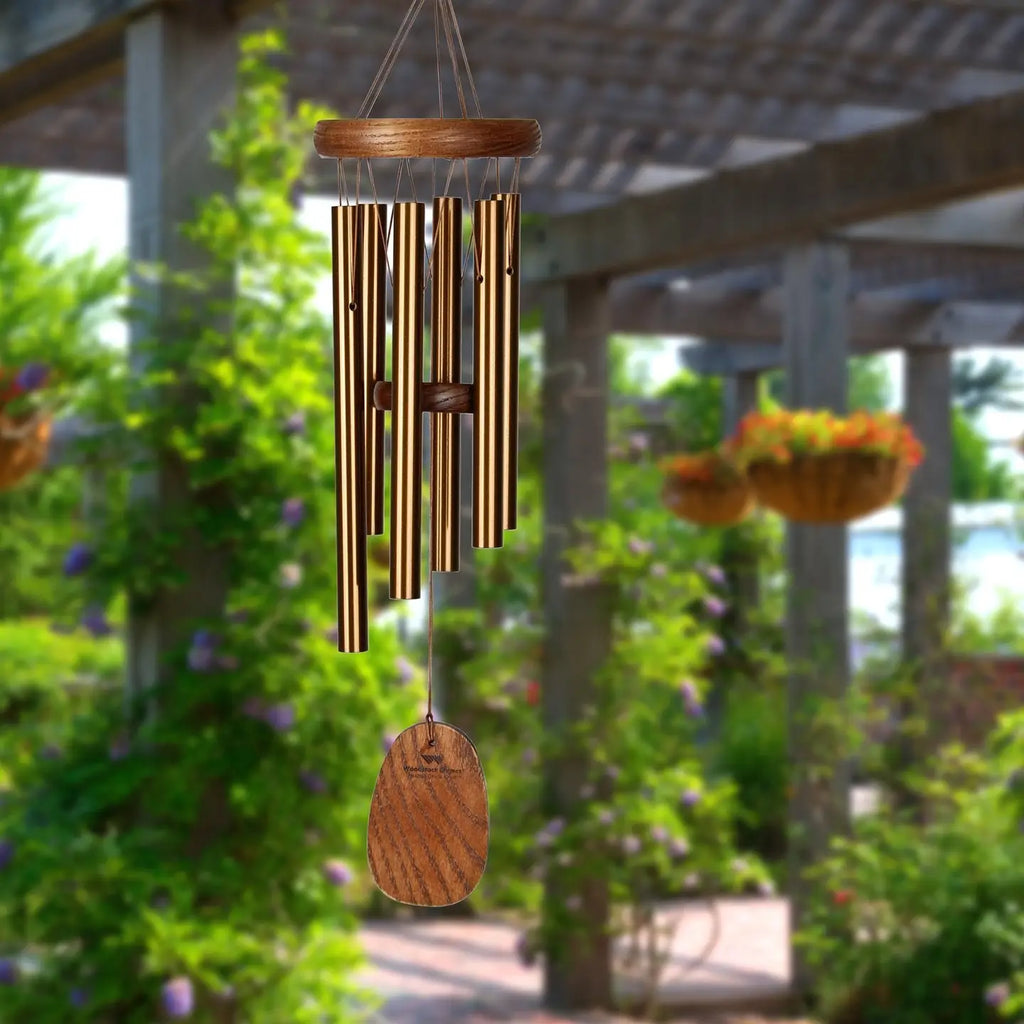 WoodStock Chimes | Amazing Grace Chime - Small Bronze