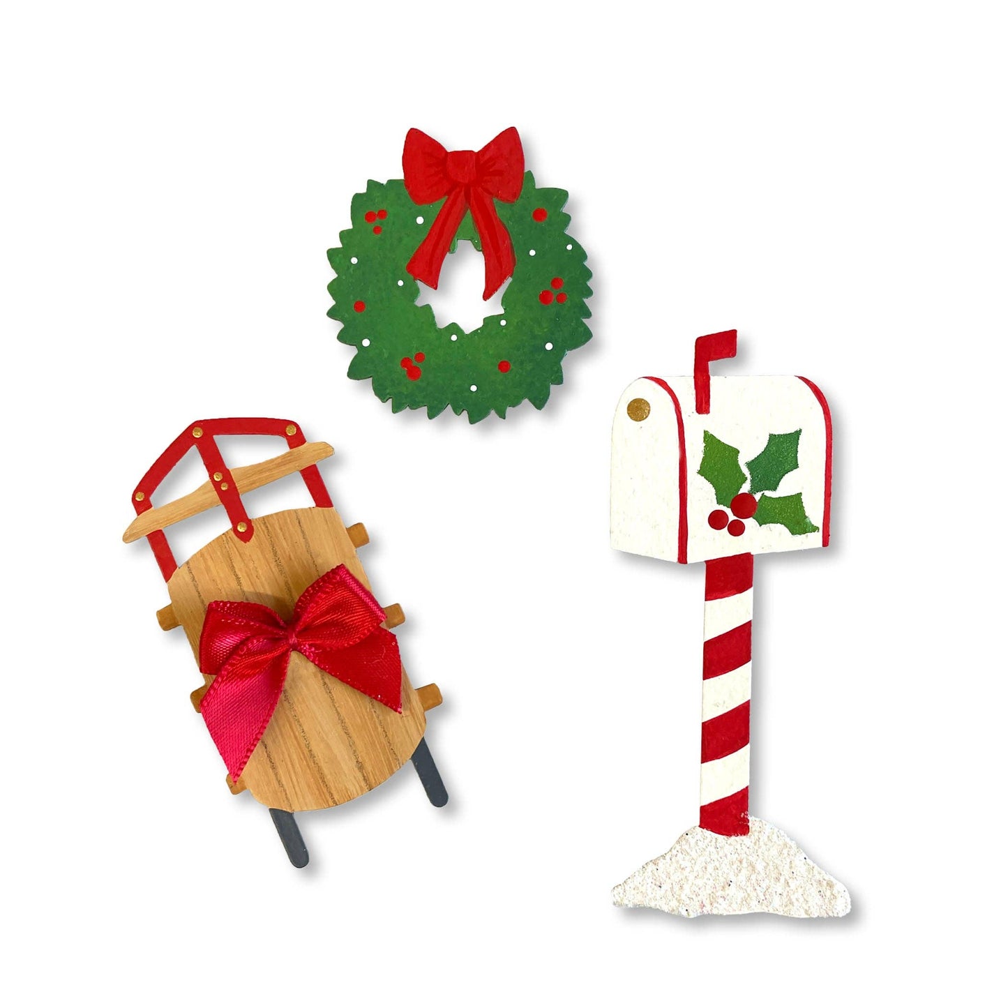 Roeda Studios Holiday Home Accent Magnet Set