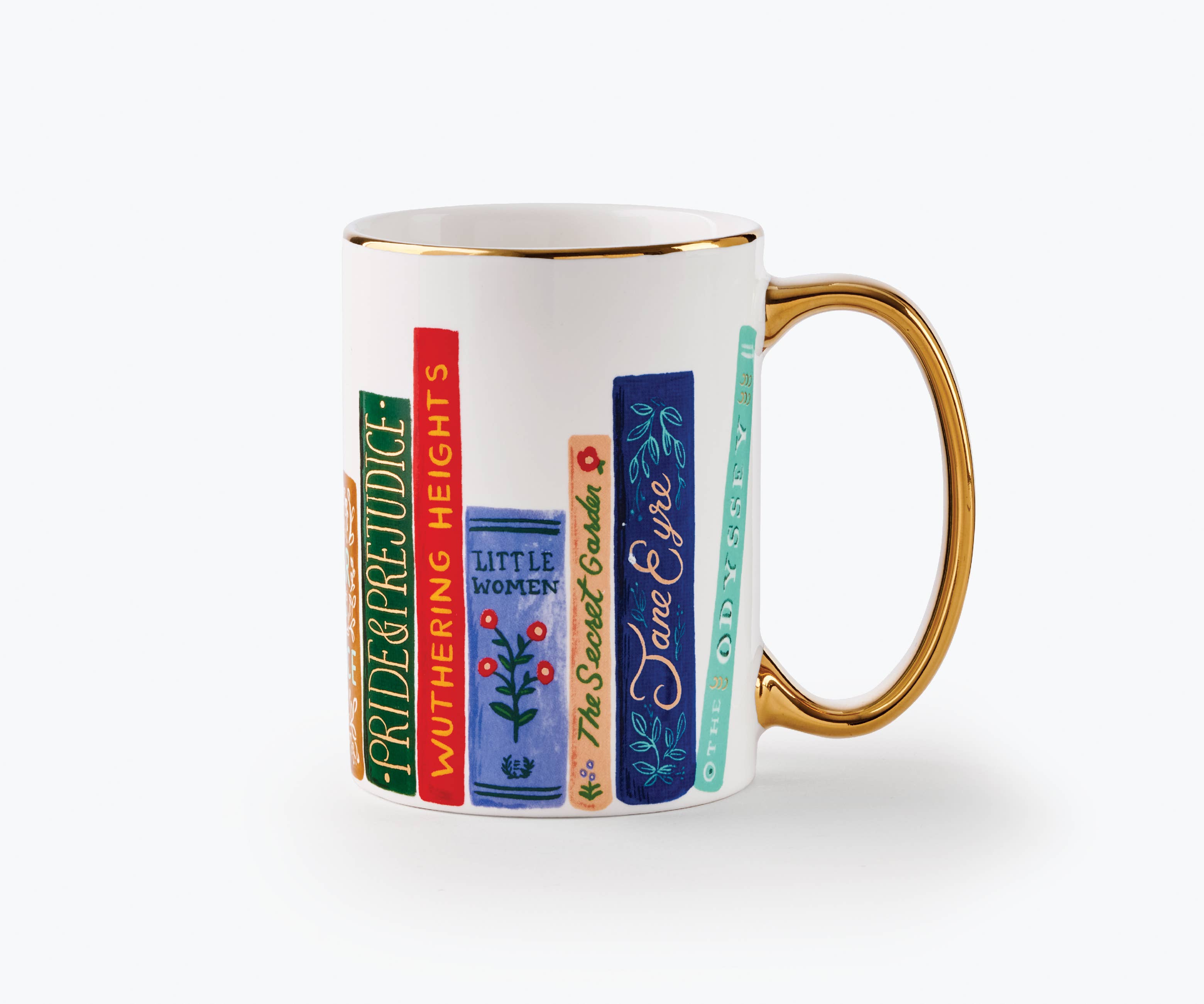 Rifle Paper Co. Book Club Porcelain Mug