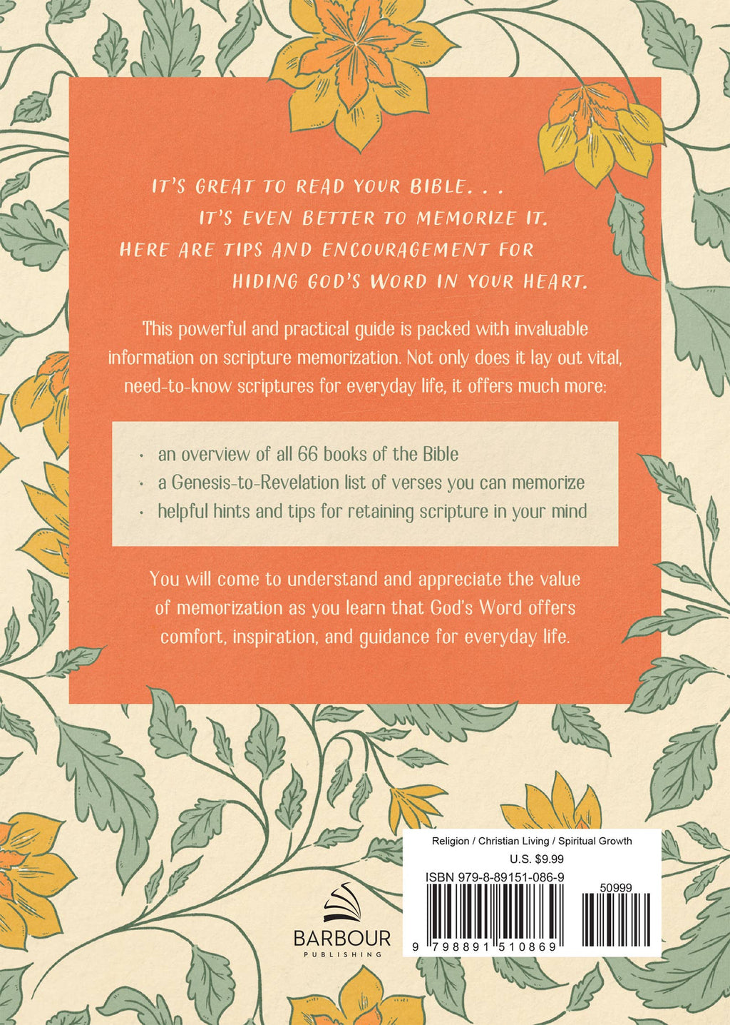 Barbour | Women's Scripture Memory Guide