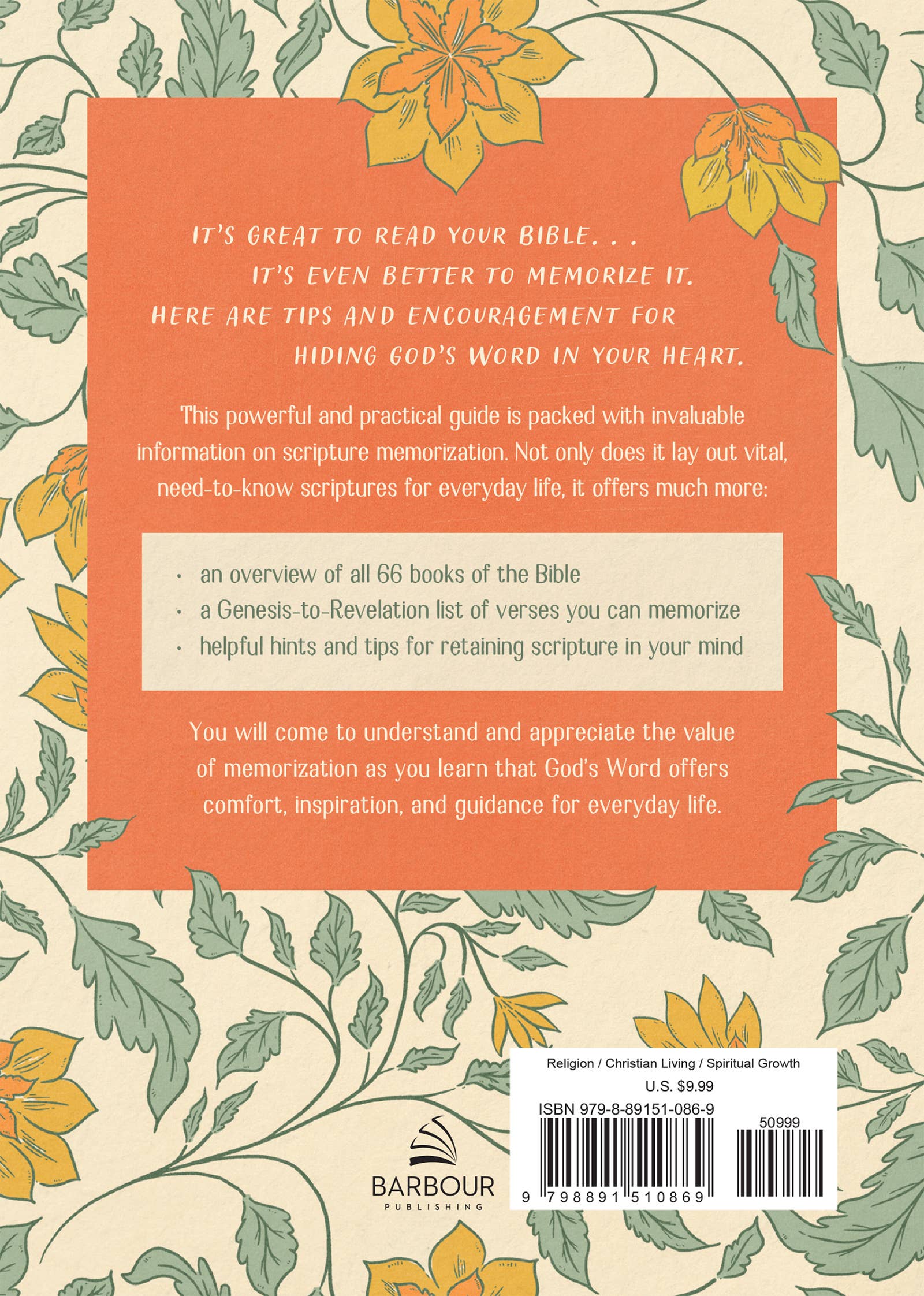 Barbour | Women's Scripture Memory Guide