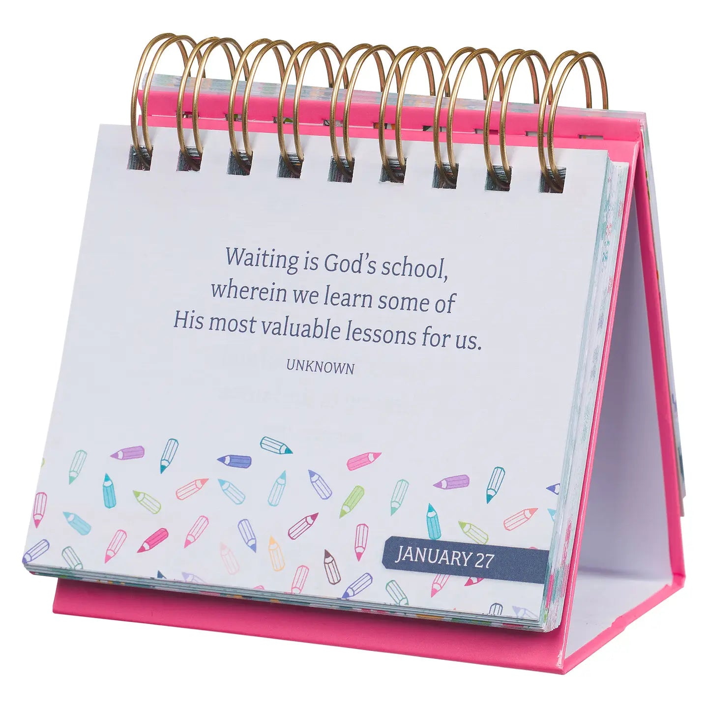 Christian Art Gifts | Perpetual Calendar | Blessings for A Great Teacher Eccl. 2:26