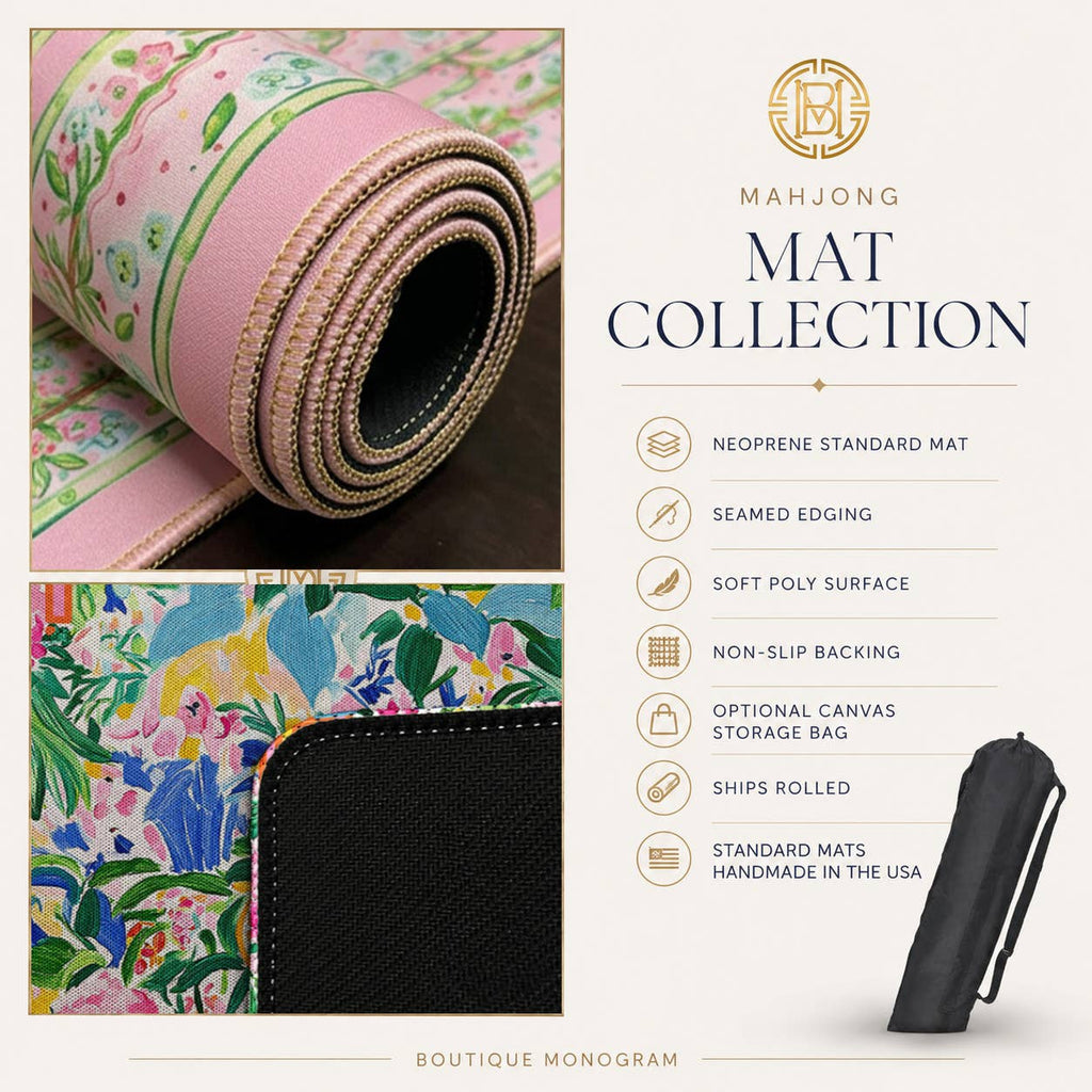 Boutique Monogram | Mahjong Mat | Roe