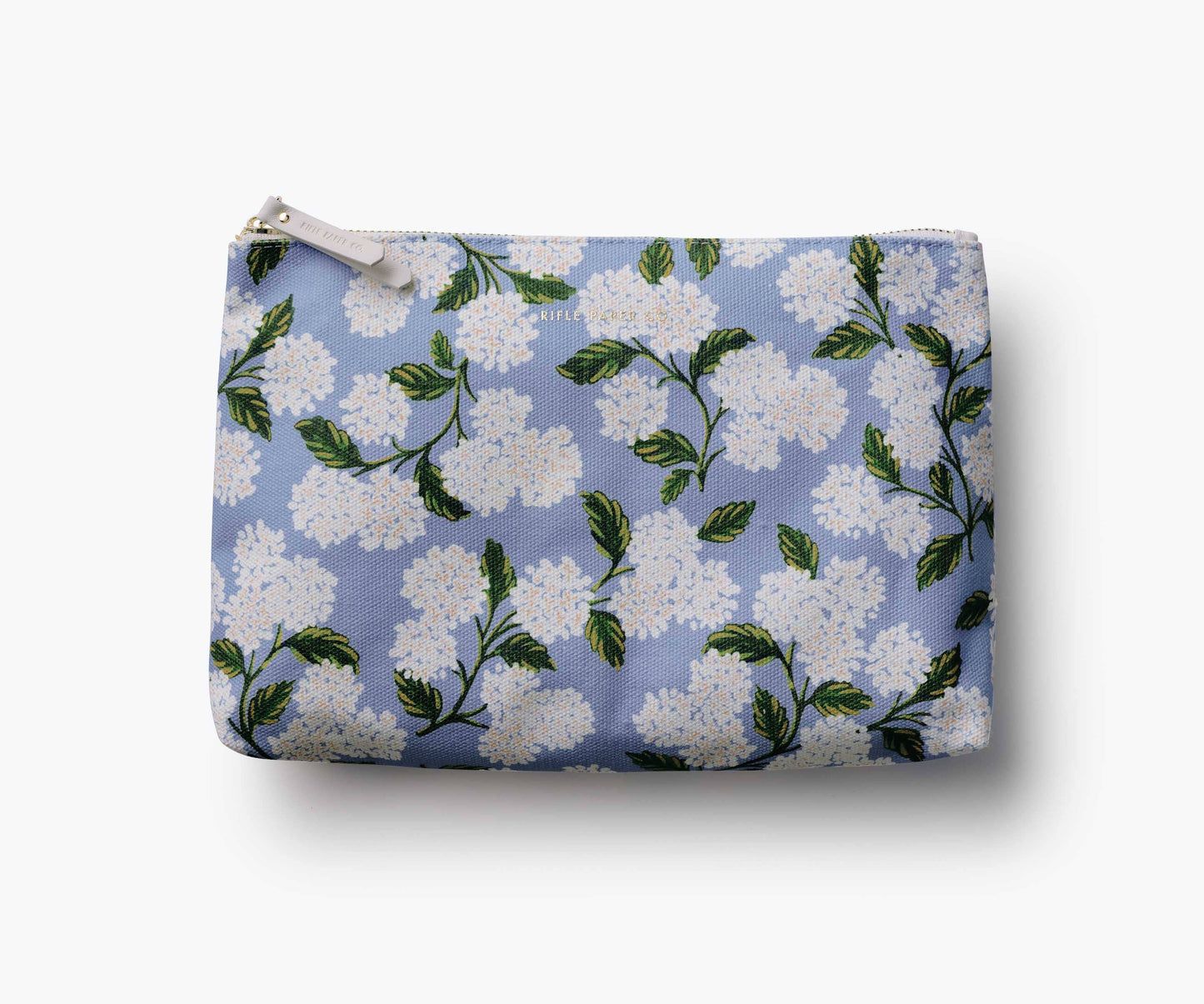 Rifle Paper Co. Hydrangea Zippered Pouch Set