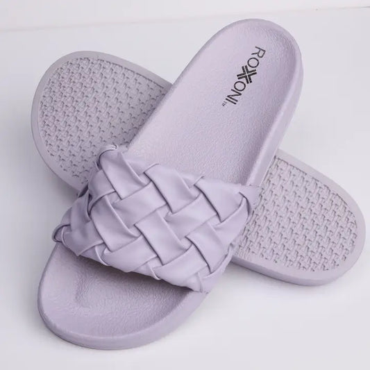 Roxoni Purple Women;s Slides