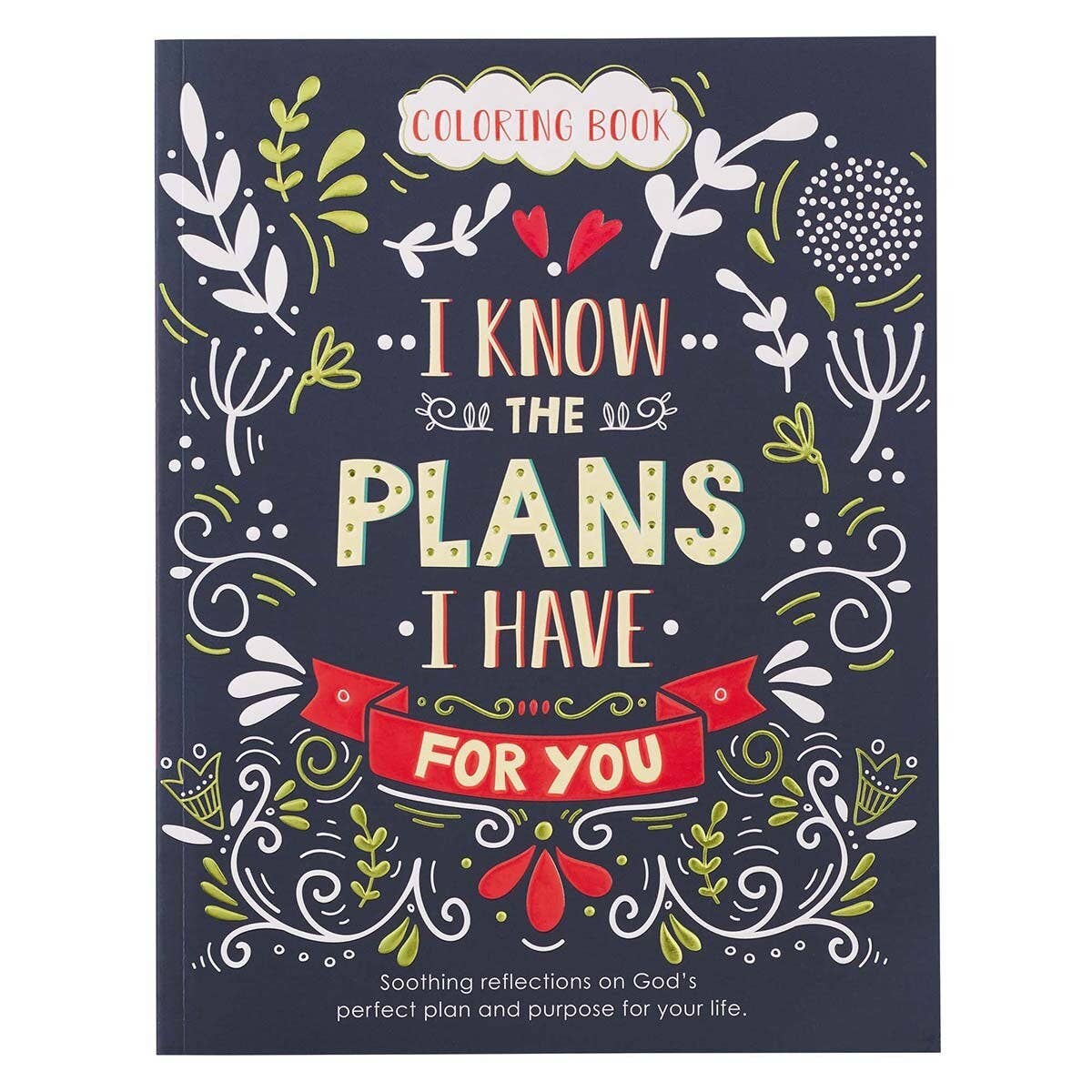 Christian Art Gifts | Coloring Book | I Know the Plans