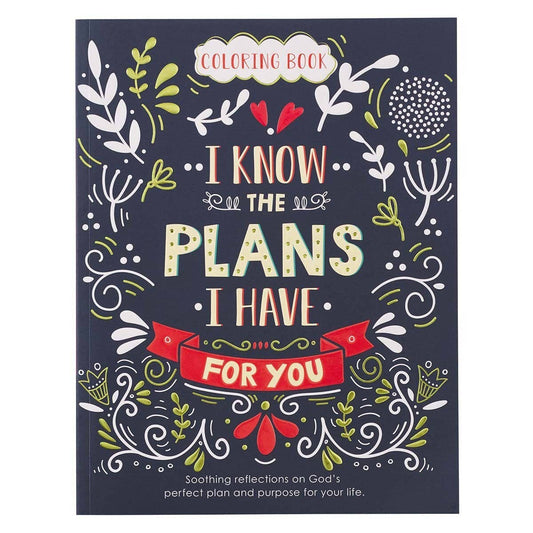 Christian Art Gifts | Coloring Book | I Know the Plans