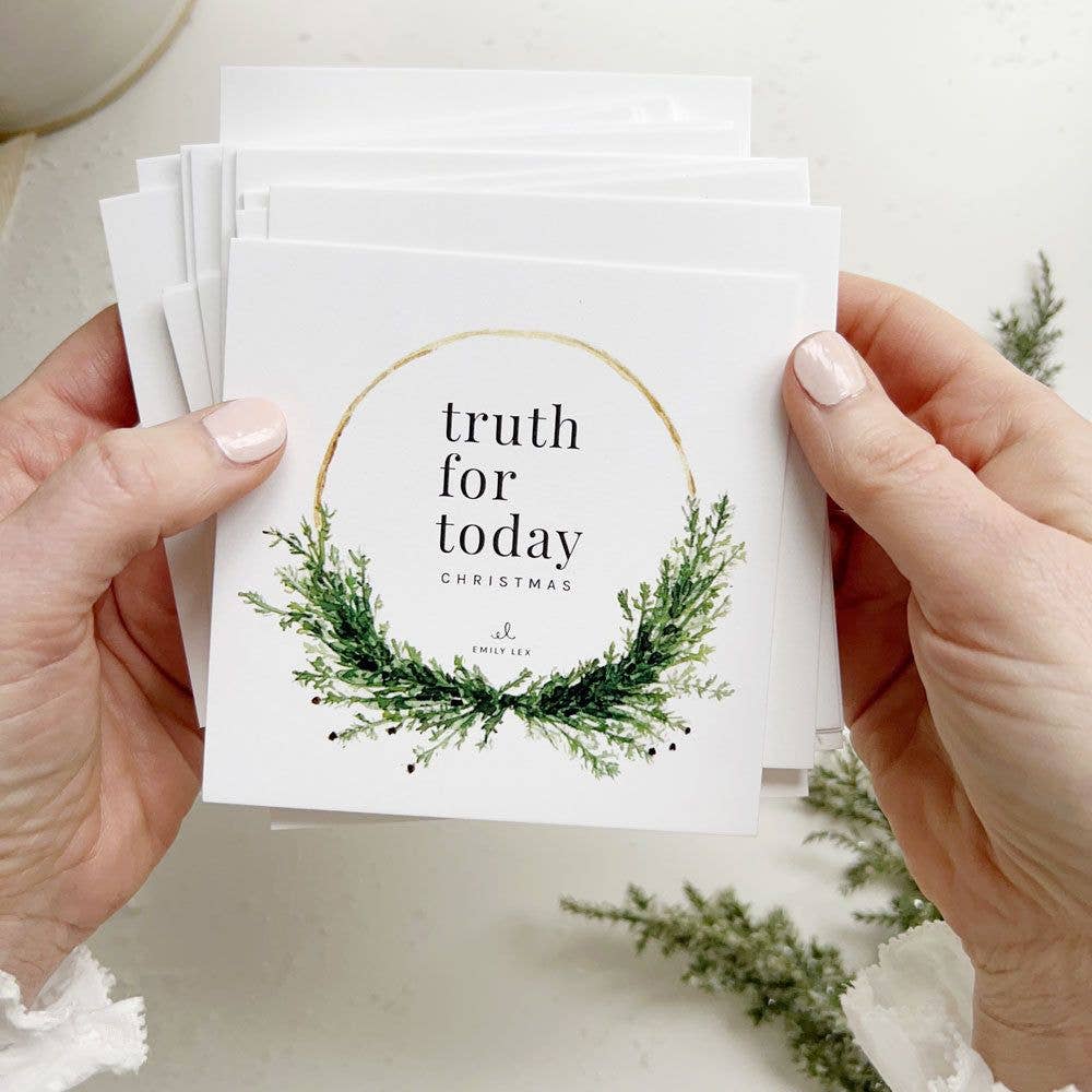 Emily Lex | Truth for Today Cards | Christmas