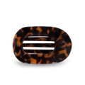 Round Flat Hair Clip | Small | Tortoise