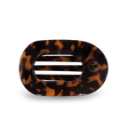 Round Flat Hair Clip | Small | Tortoise