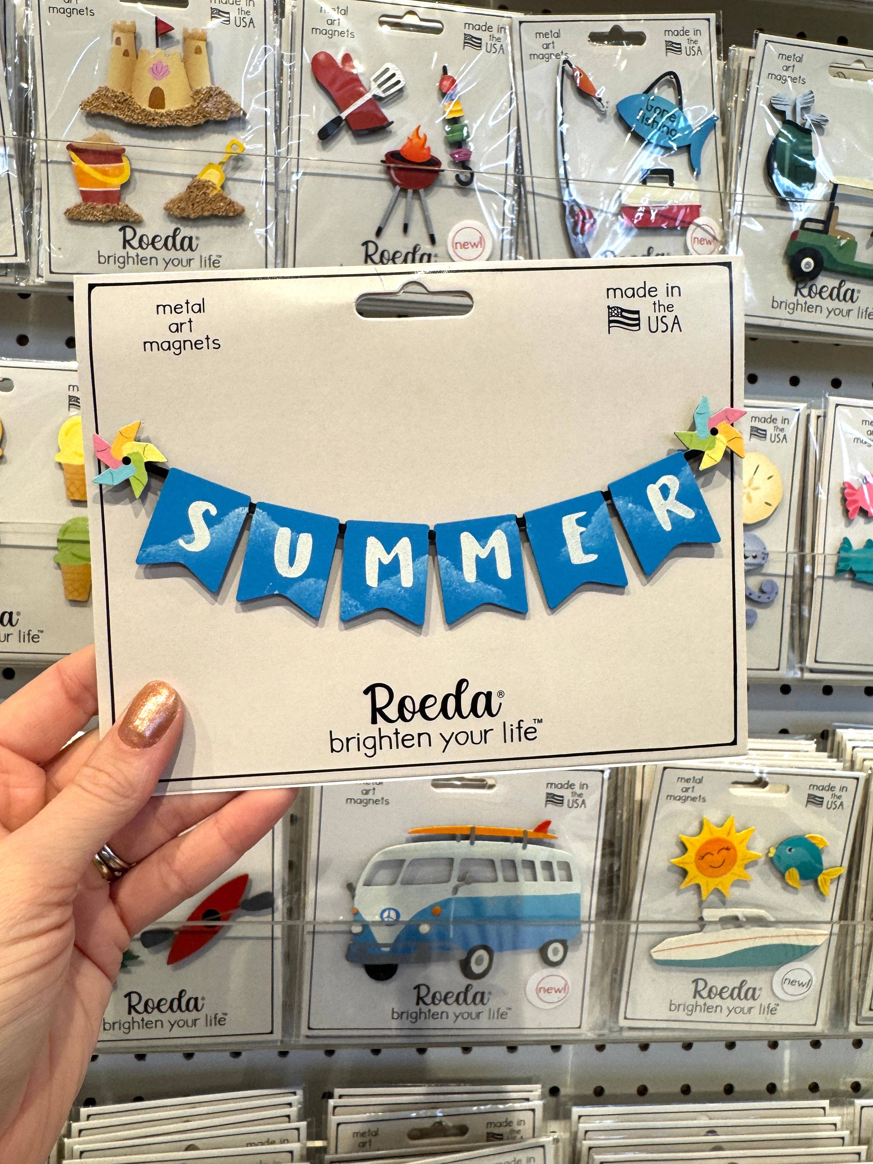 Roeda Studios | Banner Magnet | Summer