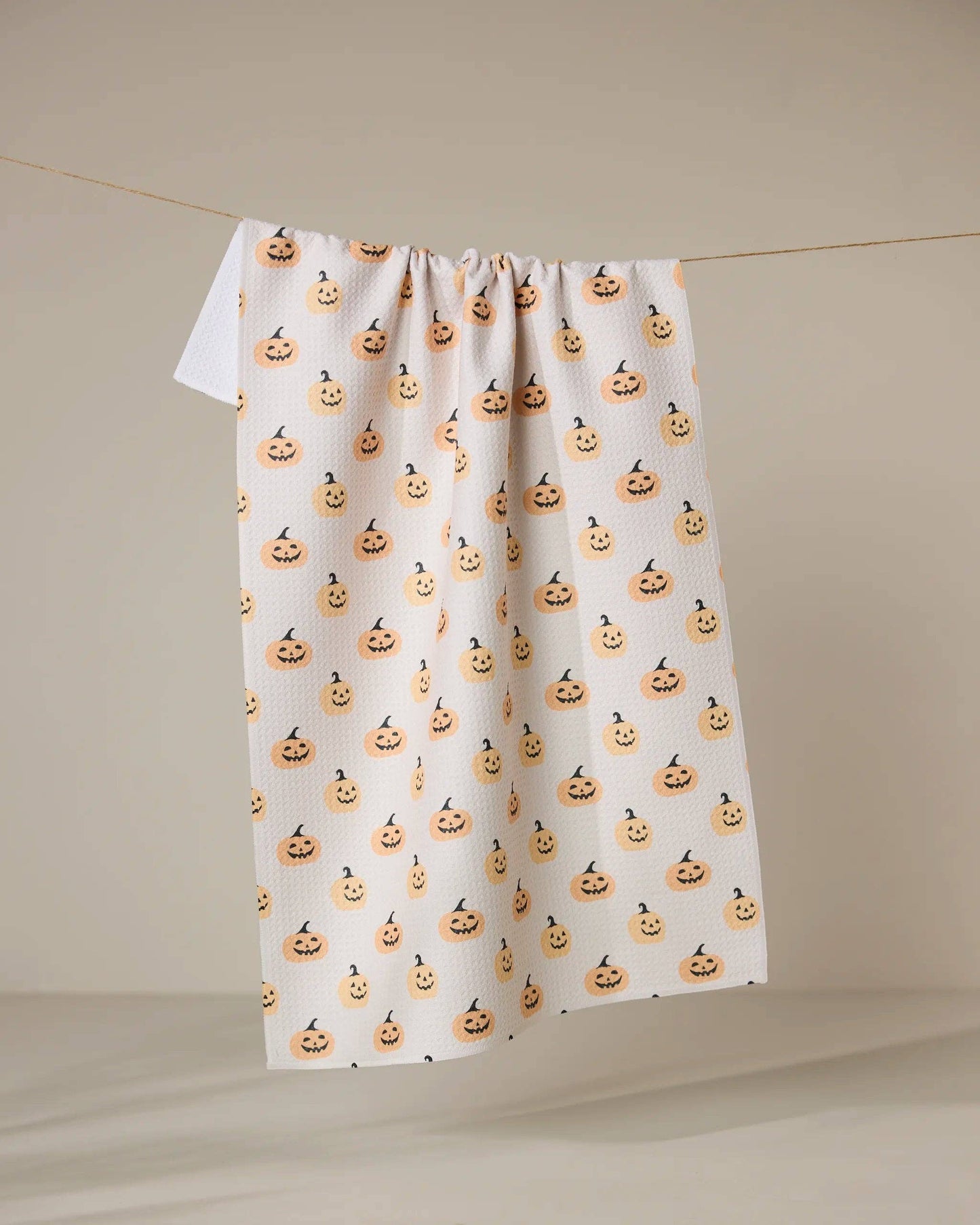 Geometry Spices and Smiles Tea Towel