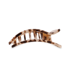 Flat Rectangle Hair Clip | Medium | Blonde Tortoise