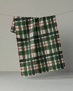 Geometry | Luxe Tea Towel | Juniper Plaid