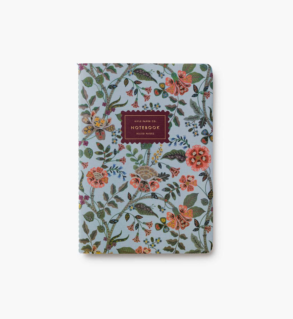 Rifle Paper Co | Gracie Notebooks, Assorted Set of 3