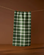 Geometry | Bar Towel | Wicklow Green