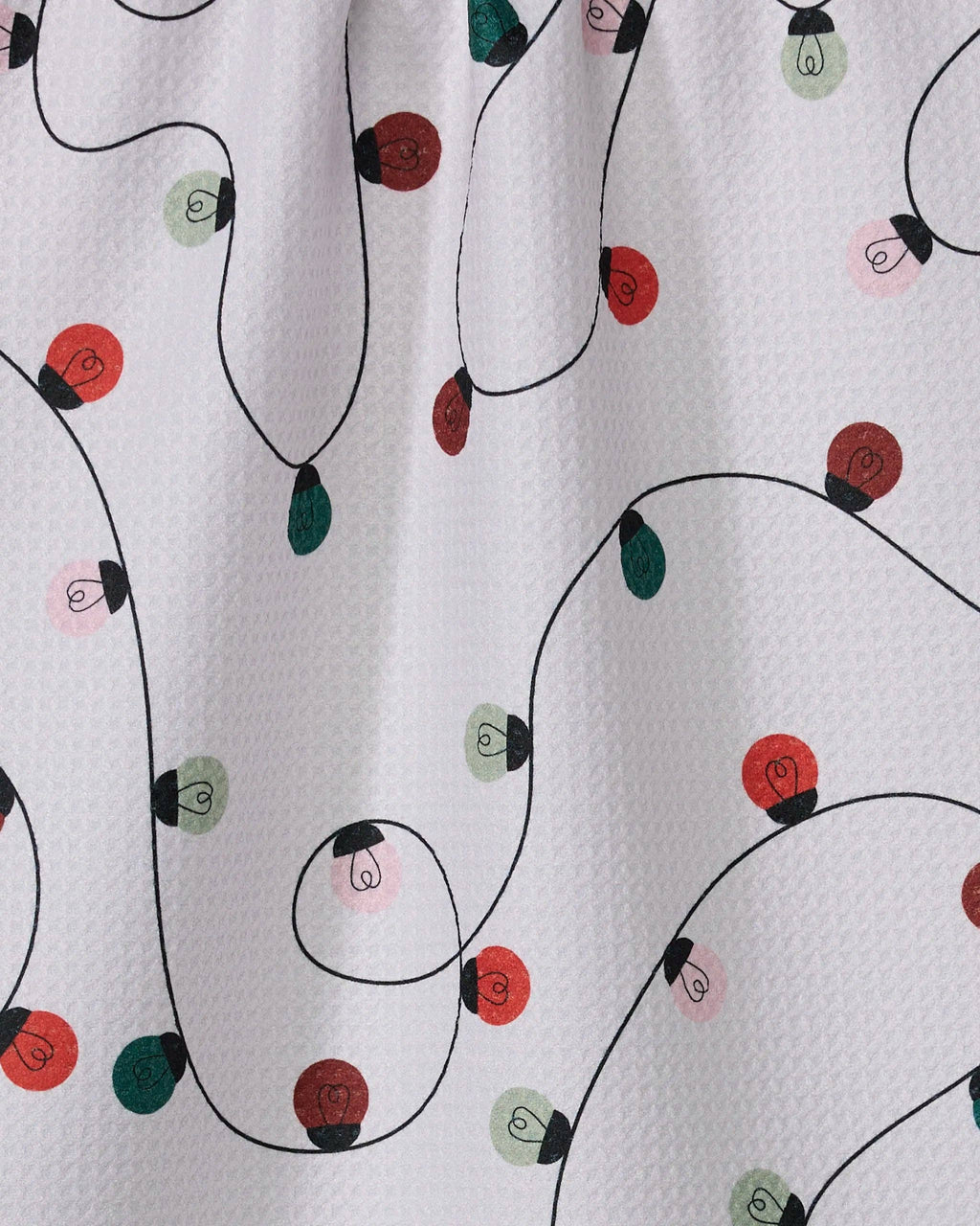 Geometry | Tea Towel | Holiday Lights