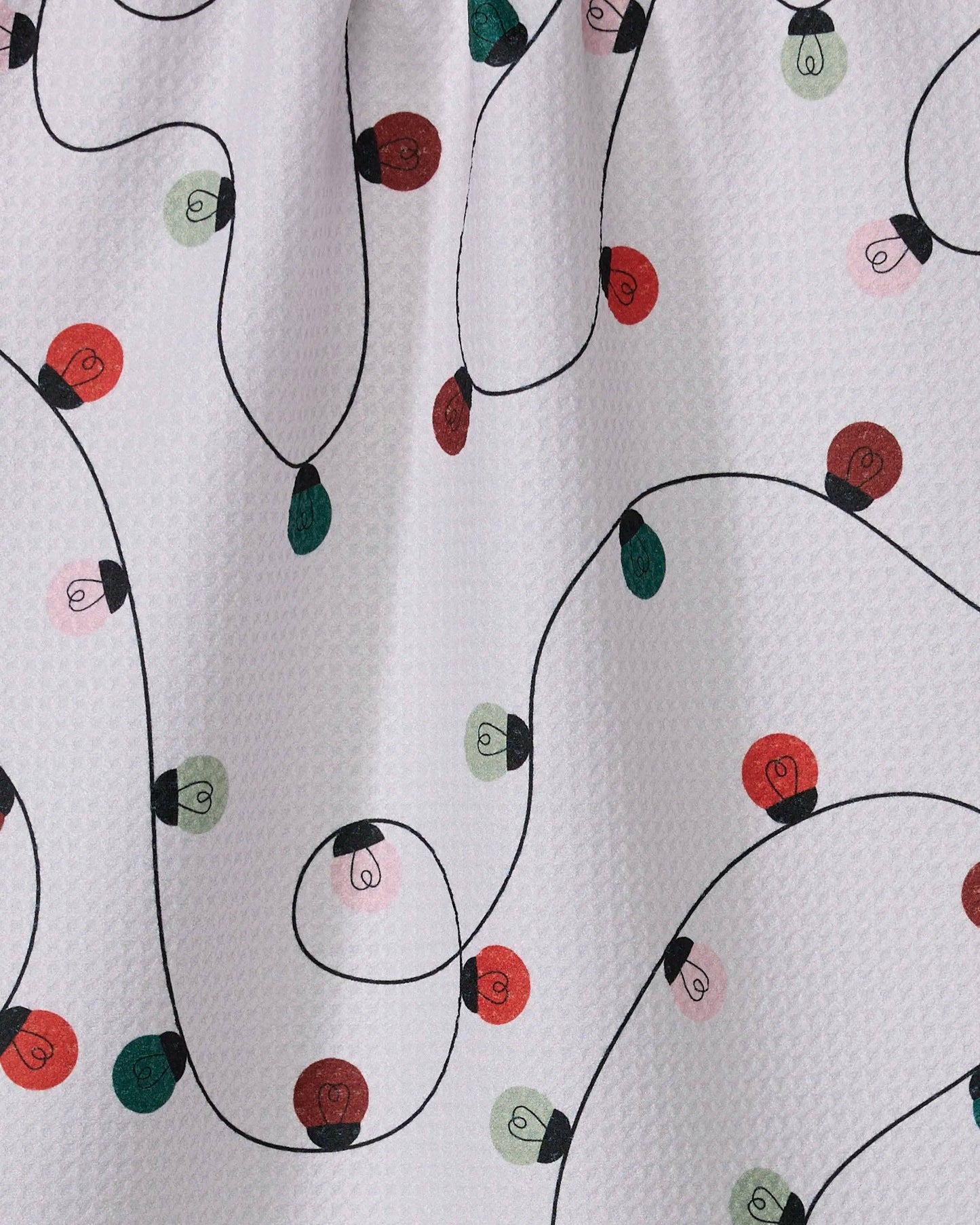 Geometry | Tea Towel | Holiday Lights